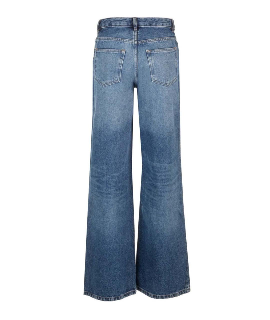 A.P.C. Синие хлопковые джинсы клеш, фото 2