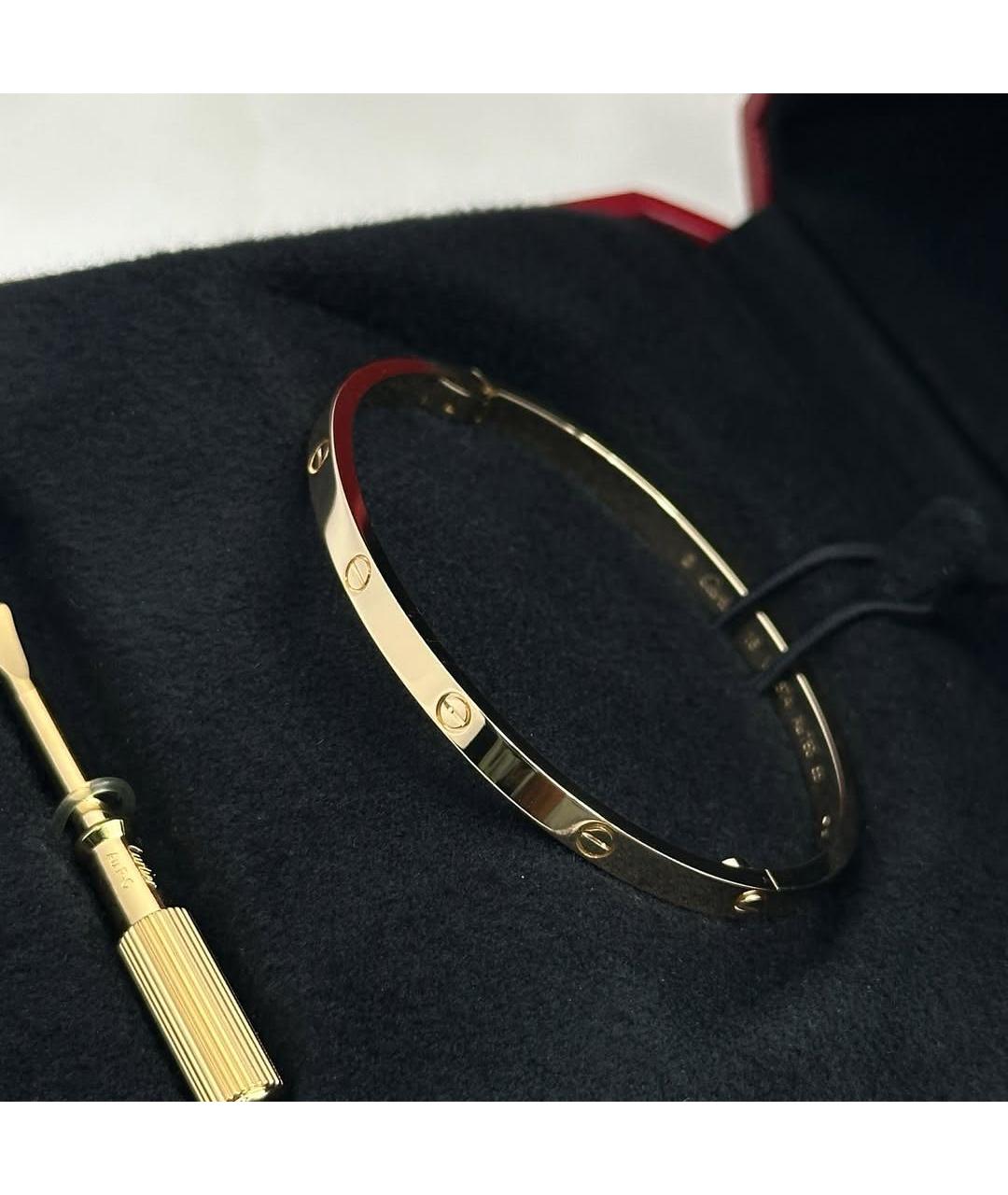 CARTIER Золотой браслет из желтого золота, фото 2