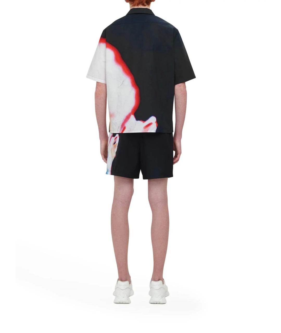 ALEXANDER MCQUEEN Мульти хлопковая кэжуал рубашка, фото 3