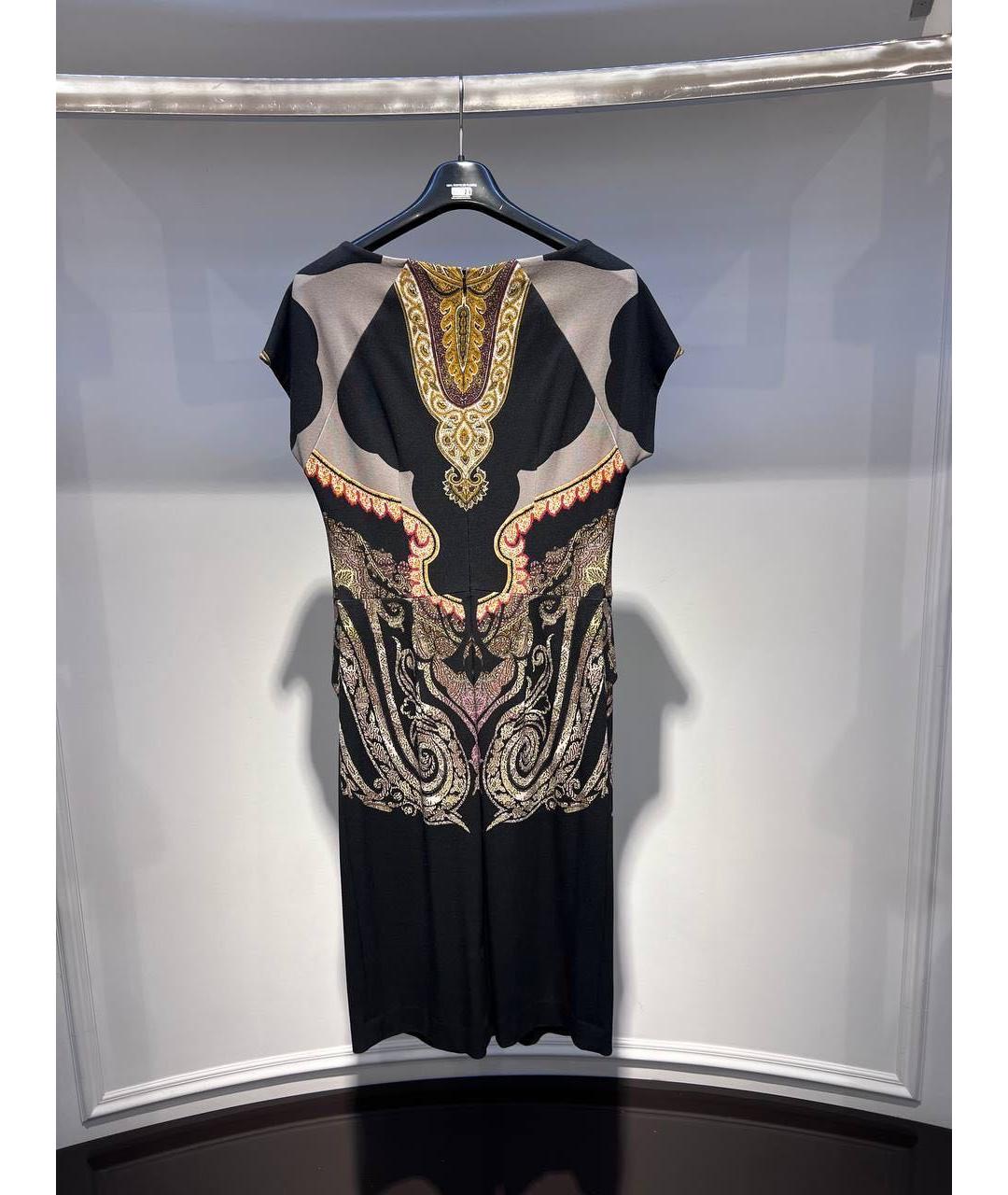 ETRO Черное повседневное платье, фото 2