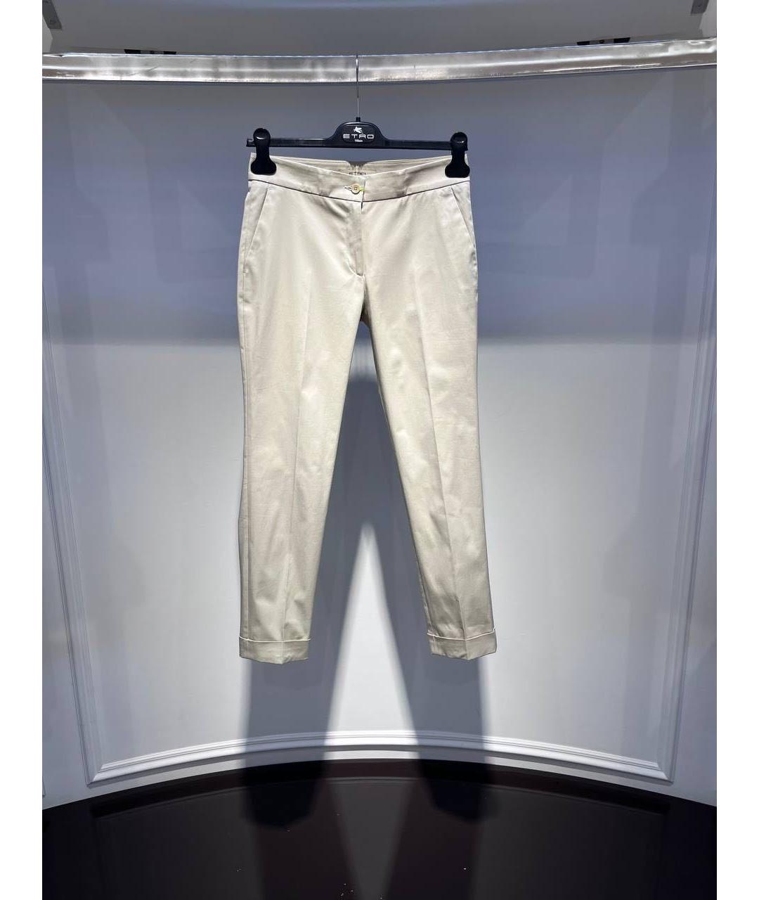 ETRO Бежевые бриджи, фото 3