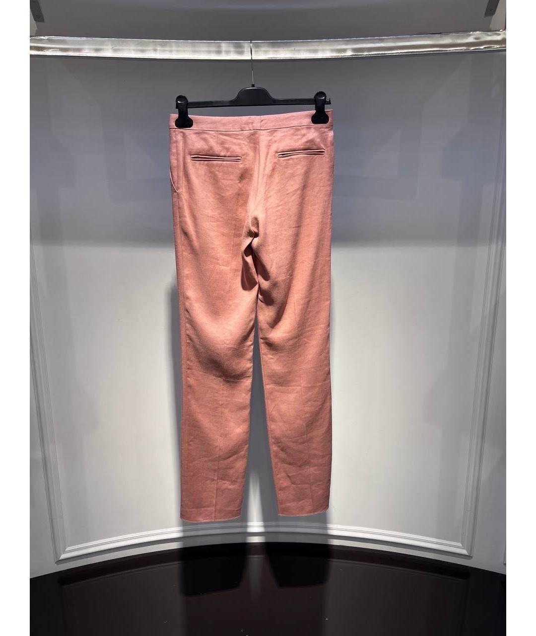 ETRO Коралловые прямые брюки, фото 2