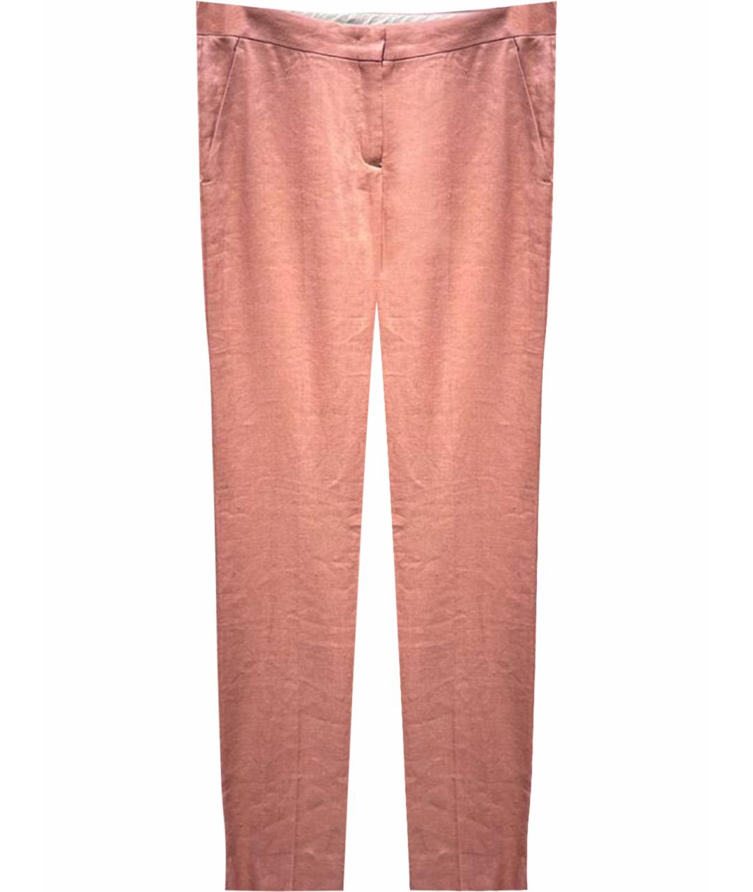 ETRO Коралловые прямые брюки, фото 1