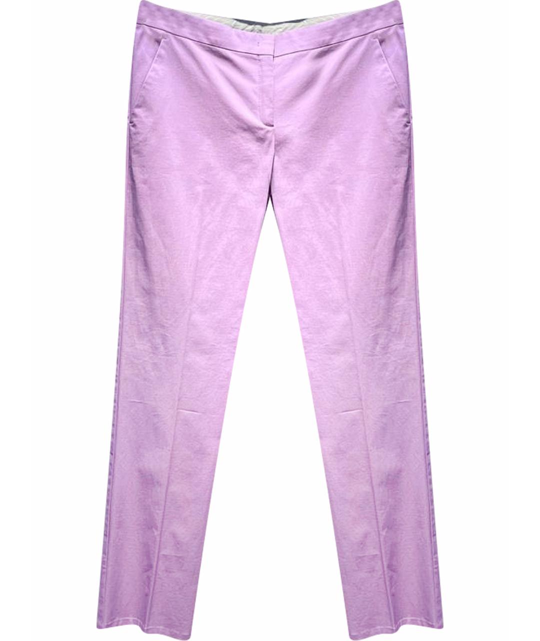 ETRO Фиолетовые прямые брюки, фото 1