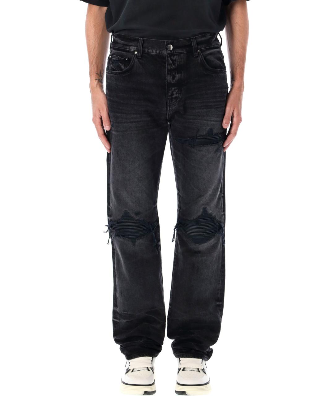 AMIRI Черные хлопковые повседневные брюки, фото 4