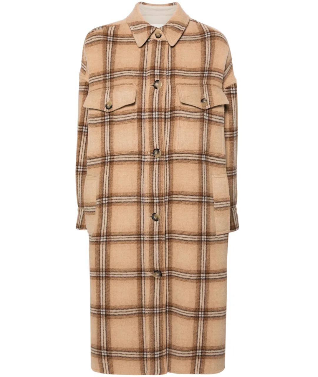 ISABEL MARANT Бежевое пальто, фото 1