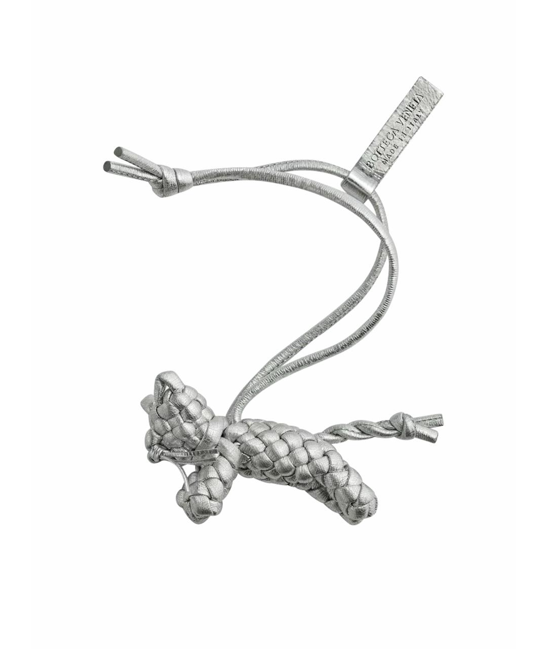 BOTTEGA VENETA Серый брелок, фото 1