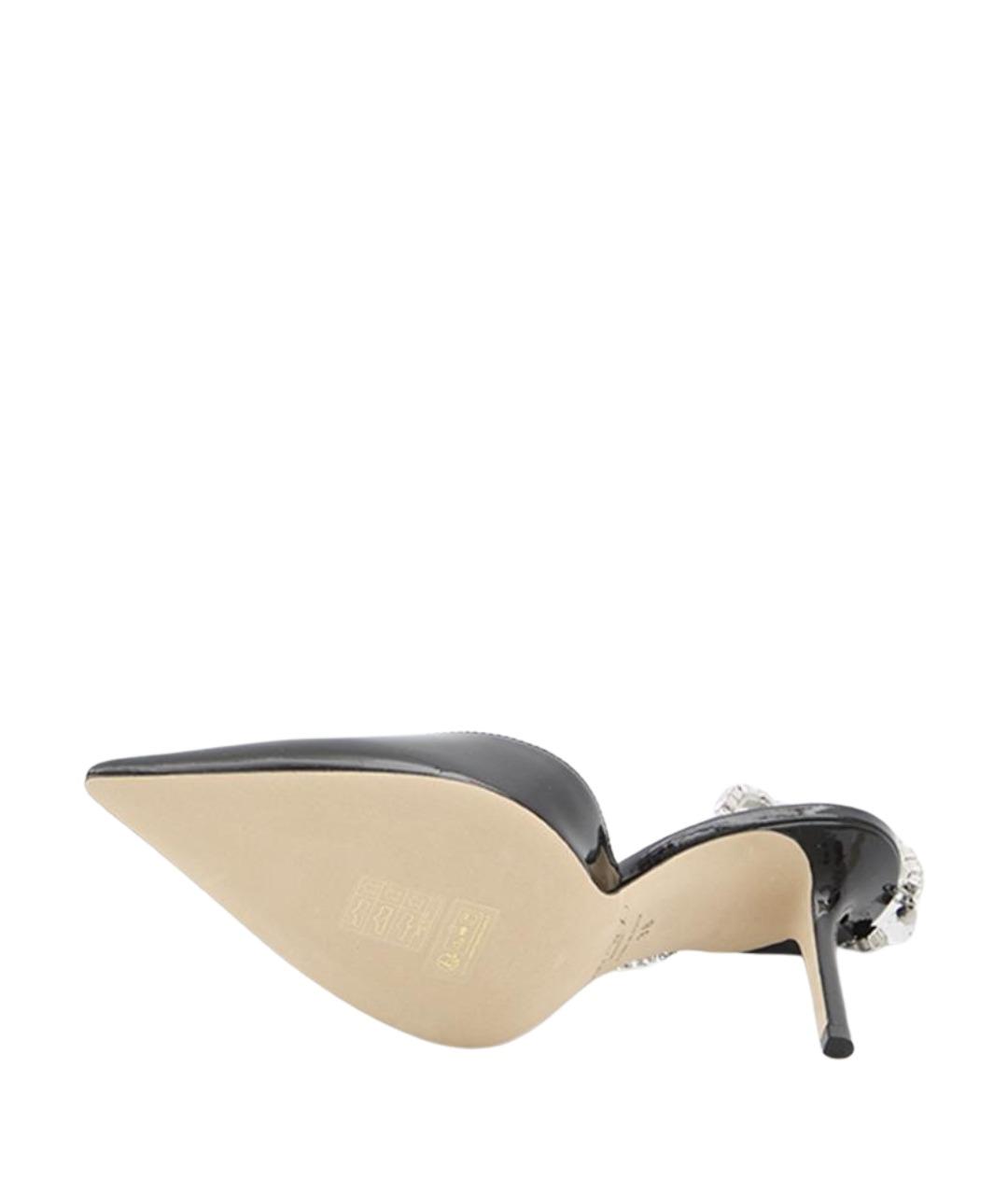 JIMMY CHOO Черные кожаные туфли, фото 4