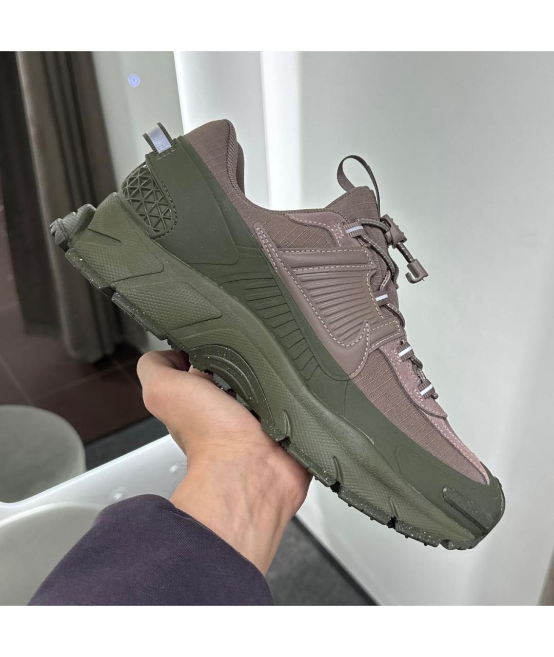 NIKE Коричневые низкие кроссовки / кеды, фото 5