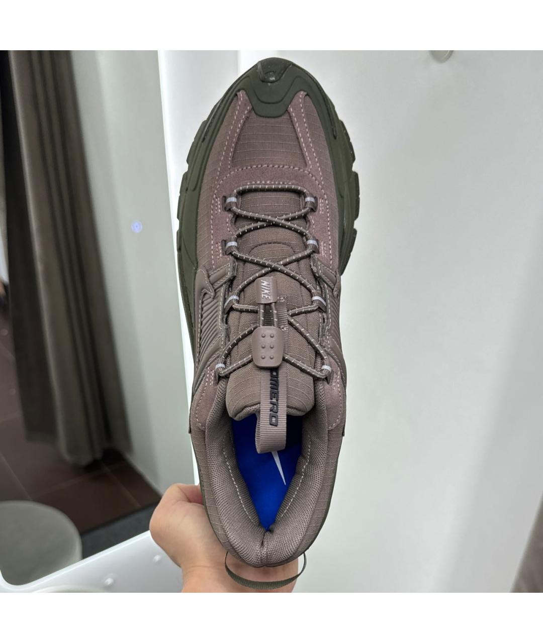 NIKE Коричневые низкие кроссовки / кеды, фото 3