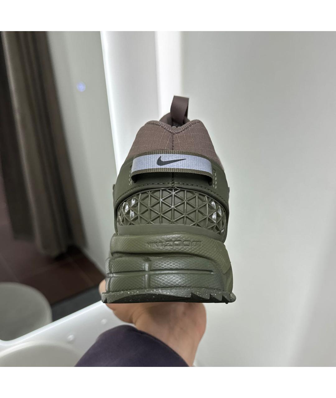 NIKE Коричневые низкие кроссовки / кеды, фото 6