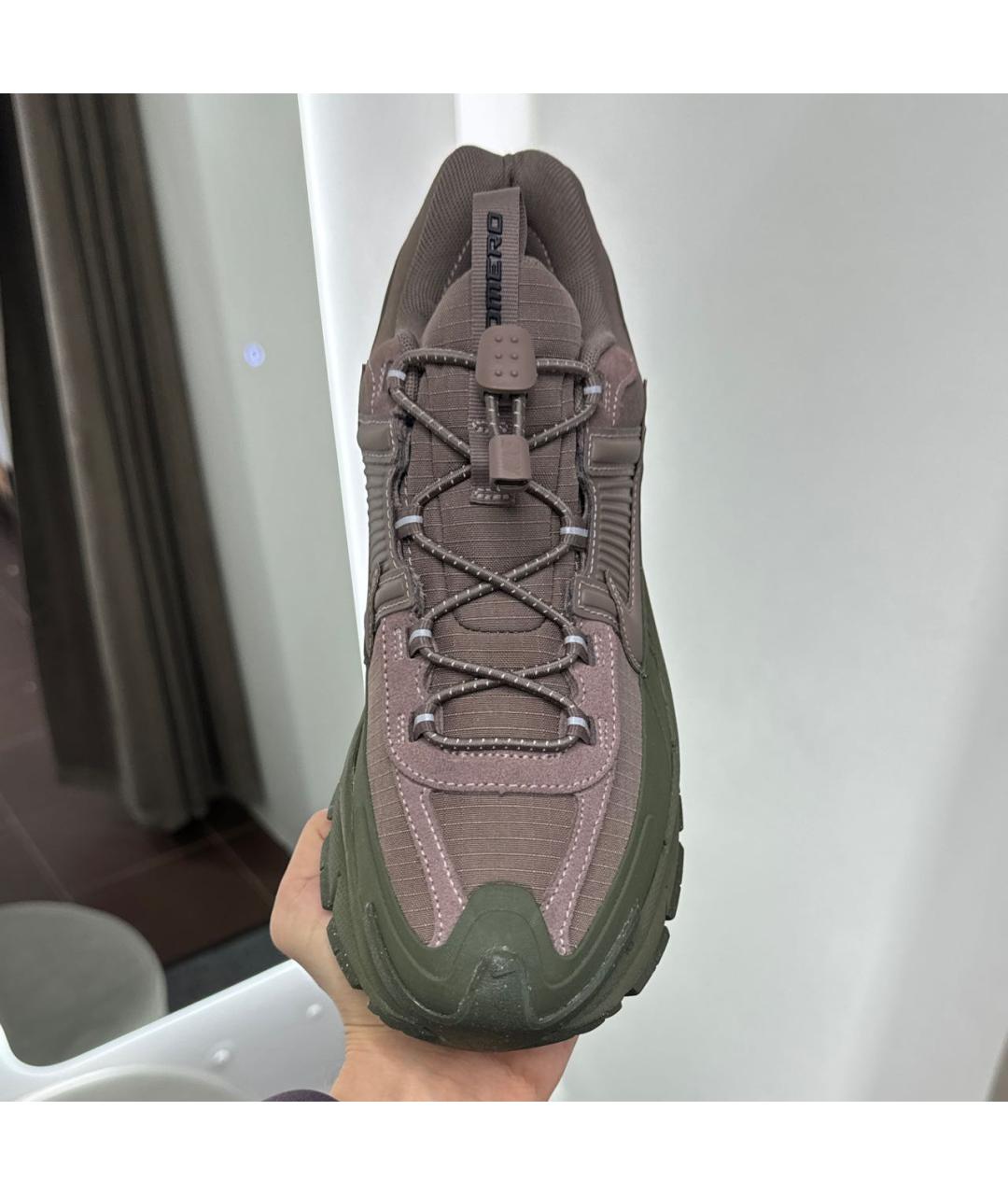 NIKE Коричневые низкие кроссовки / кеды, фото 4