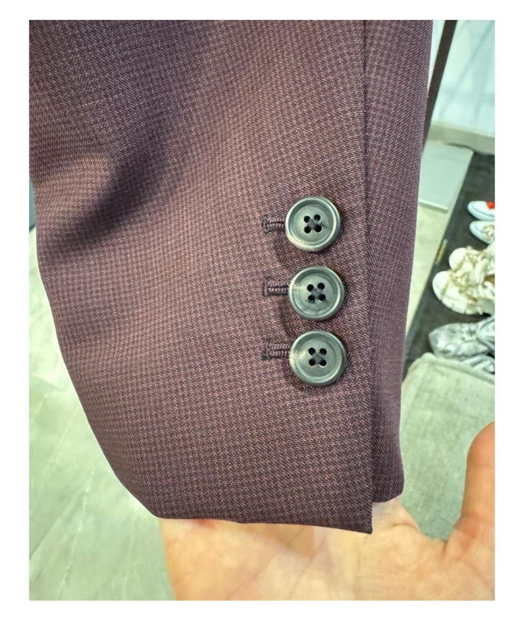 PRADA Бордовый пиджак, фото 4