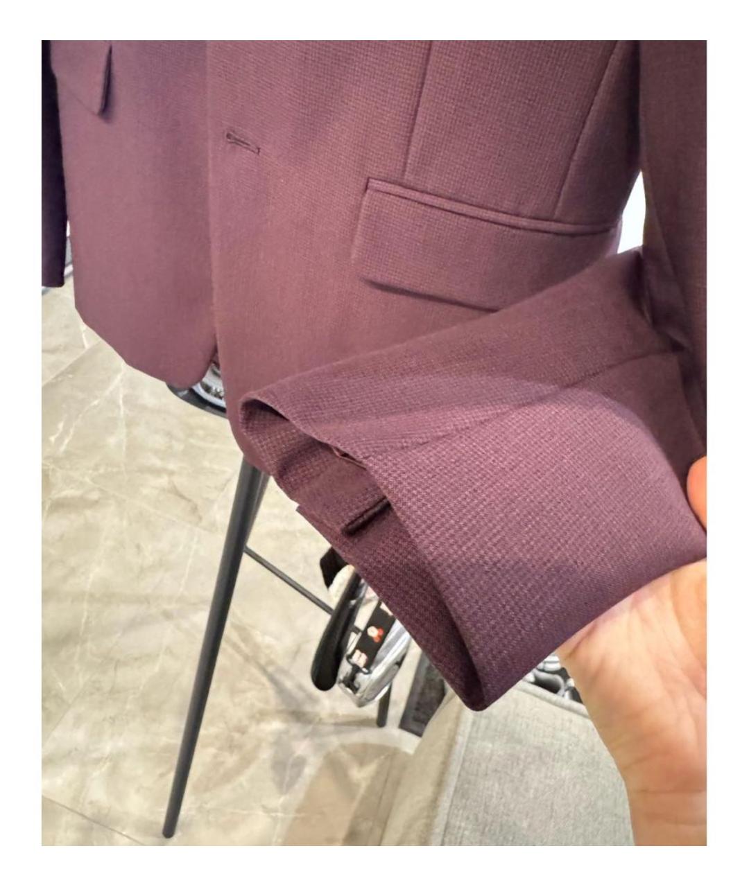 PRADA Бордовый пиджак, фото 3