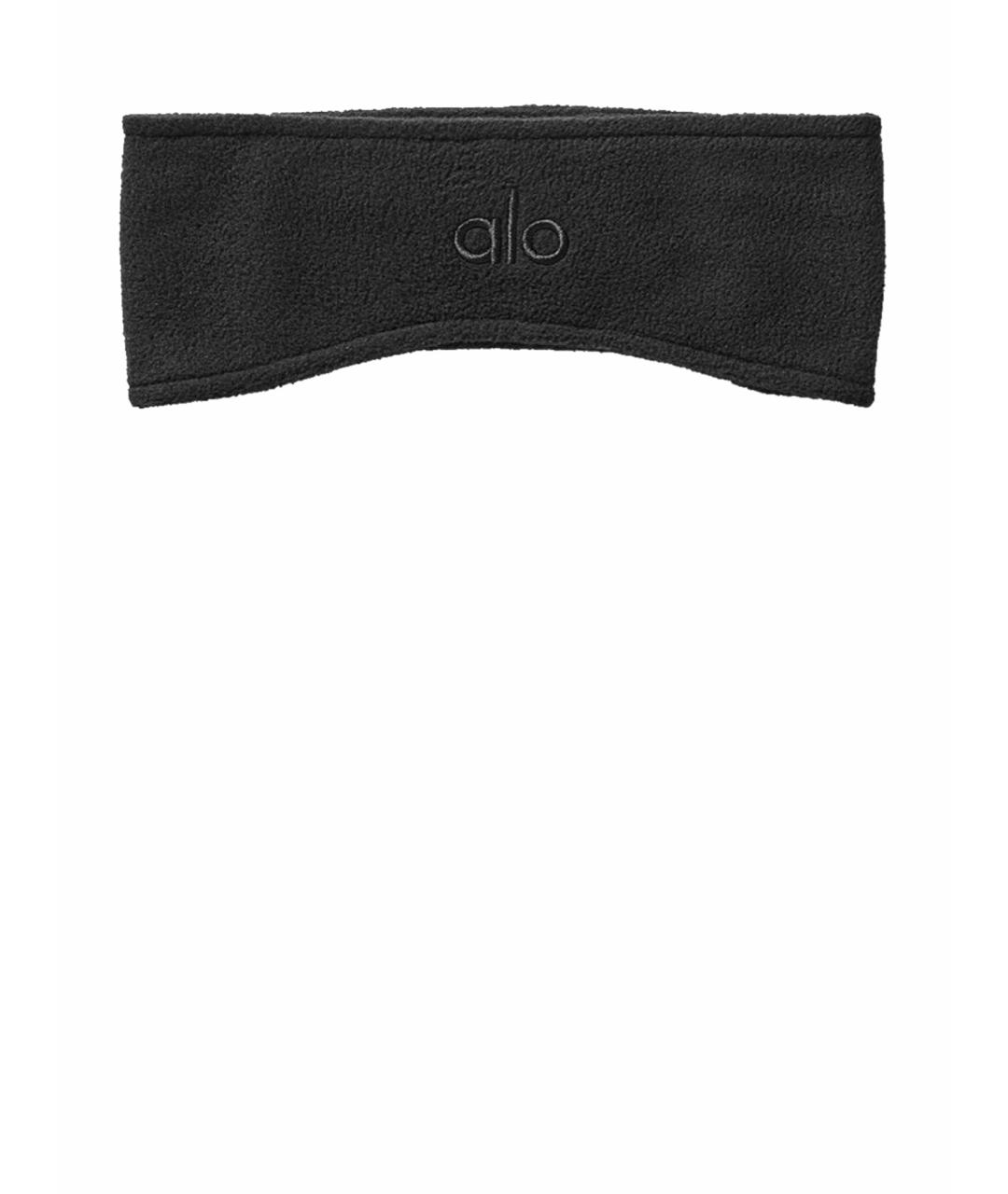 ALO YOGA Черная повязка на голову, фото 1