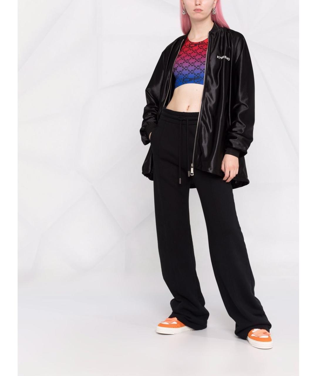 KHRISJOY Черная полиамидовая куртка, фото 4