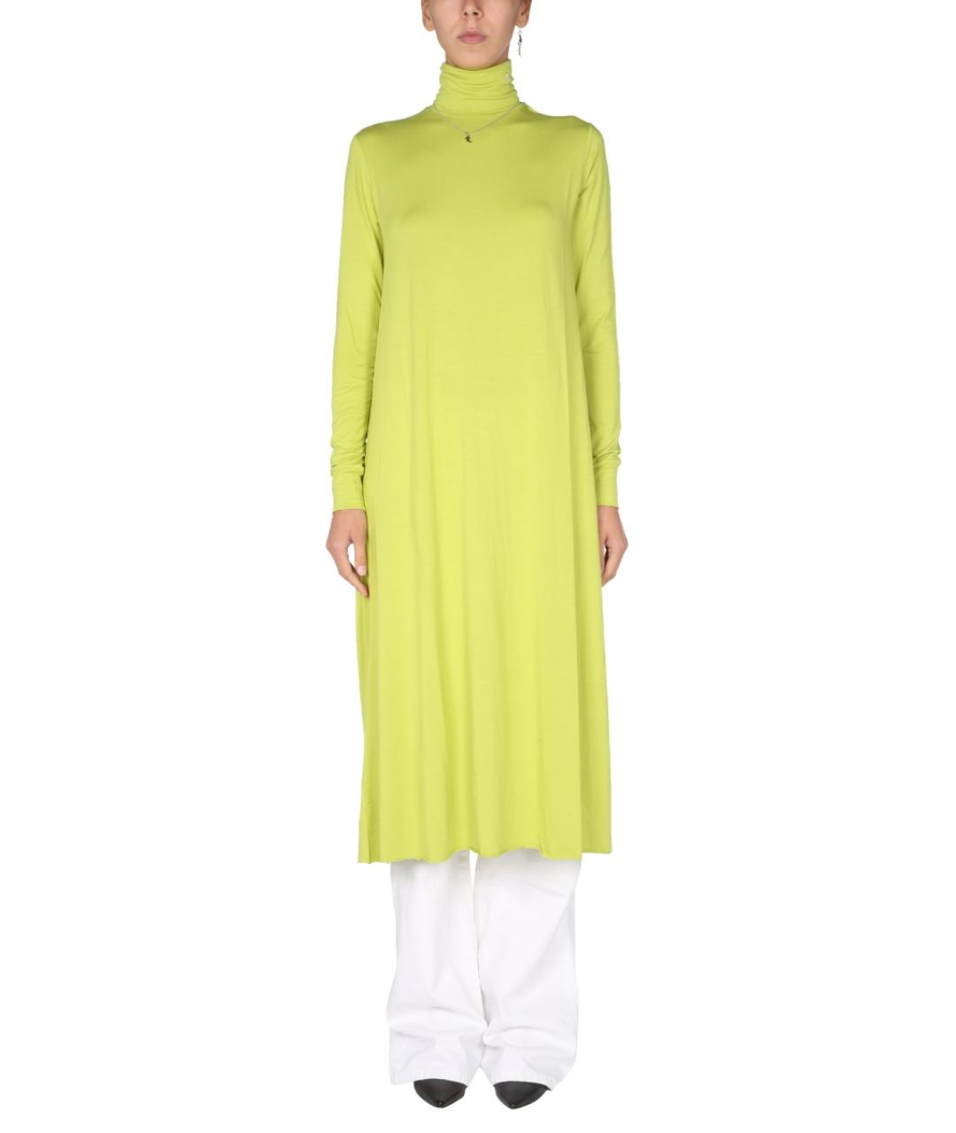 RAF SIMONS Зеленые повседневное платье, фото 2