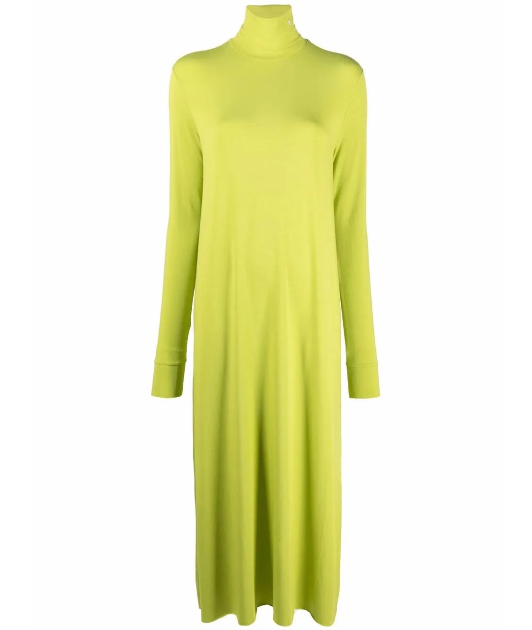 RAF SIMONS Зеленые повседневное платье, фото 1
