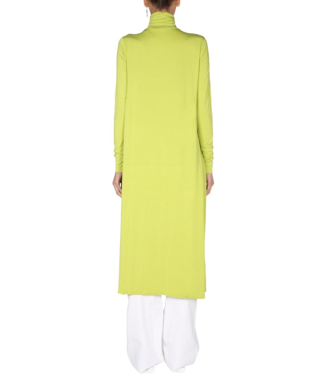 RAF SIMONS Зеленые повседневное платье, фото 4