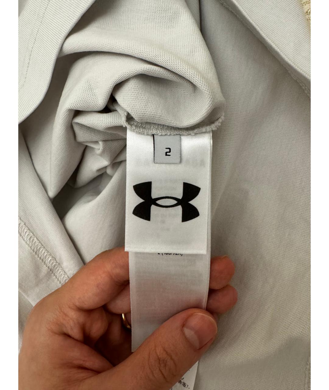 BALENCIAGA Белая хлопковая футболка, фото 5