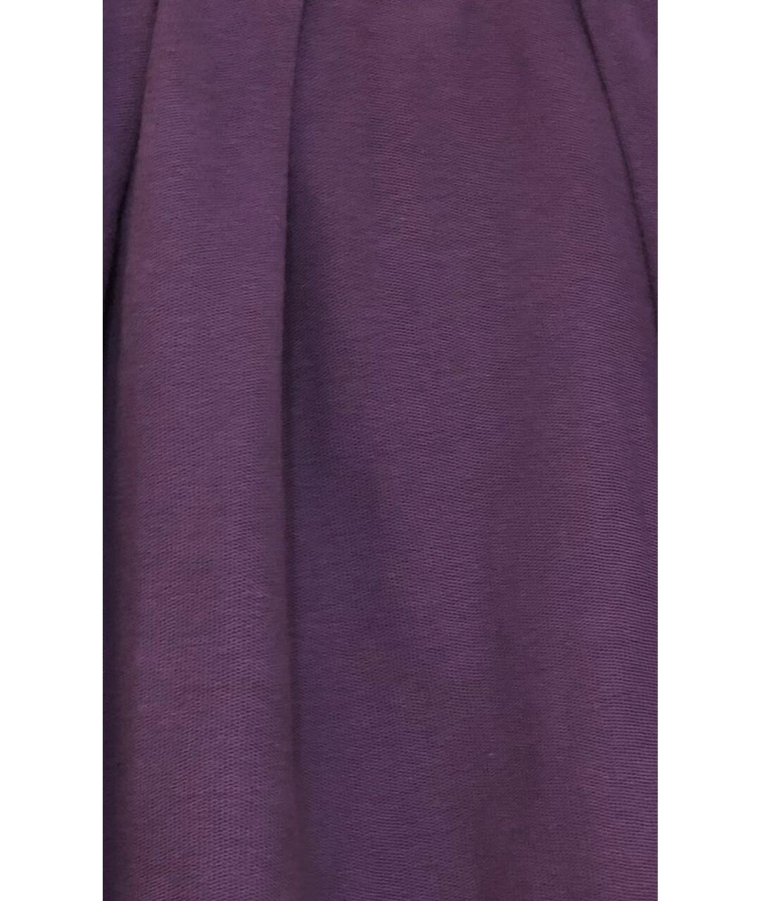 SONIA RYKIEL Фиолетовая хлопковая юбка миди, фото 4