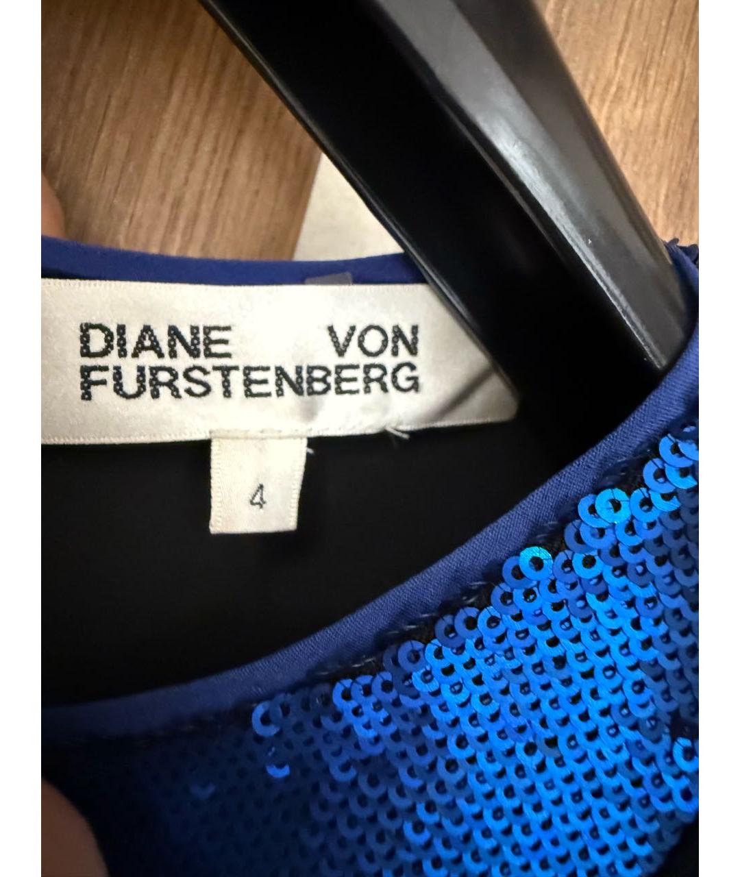 VICTORIA BECKHAM Синее вечернее платье, фото 3