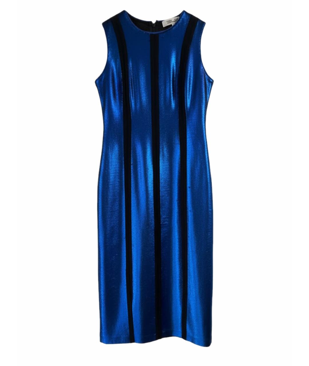 VICTORIA BECKHAM Синее вечернее платье, фото 1