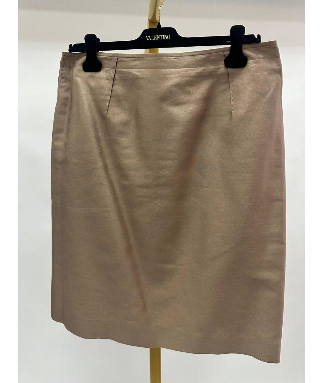 KITON Коричневый костюм с юбками, фото 2