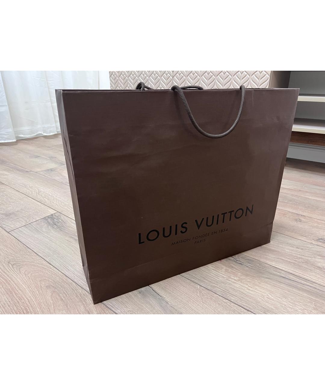 LOUIS VUITTON Коричневая шерстяная шапка, фото 5
