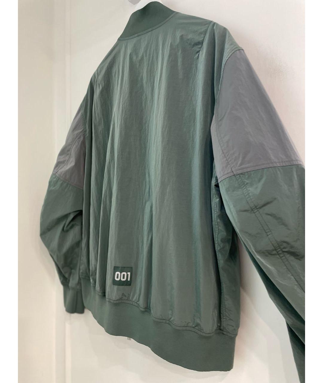ARMANI EXCHANGE Зеленая полиэстеровая куртка, фото 7