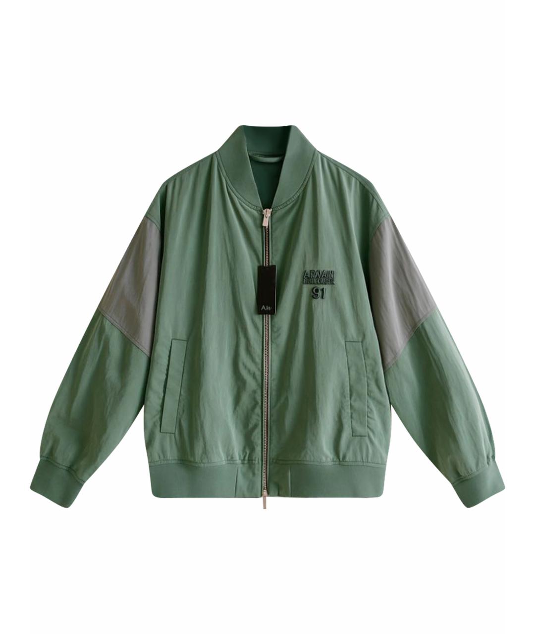 ARMANI EXCHANGE Зеленая полиэстеровая куртка, фото 1