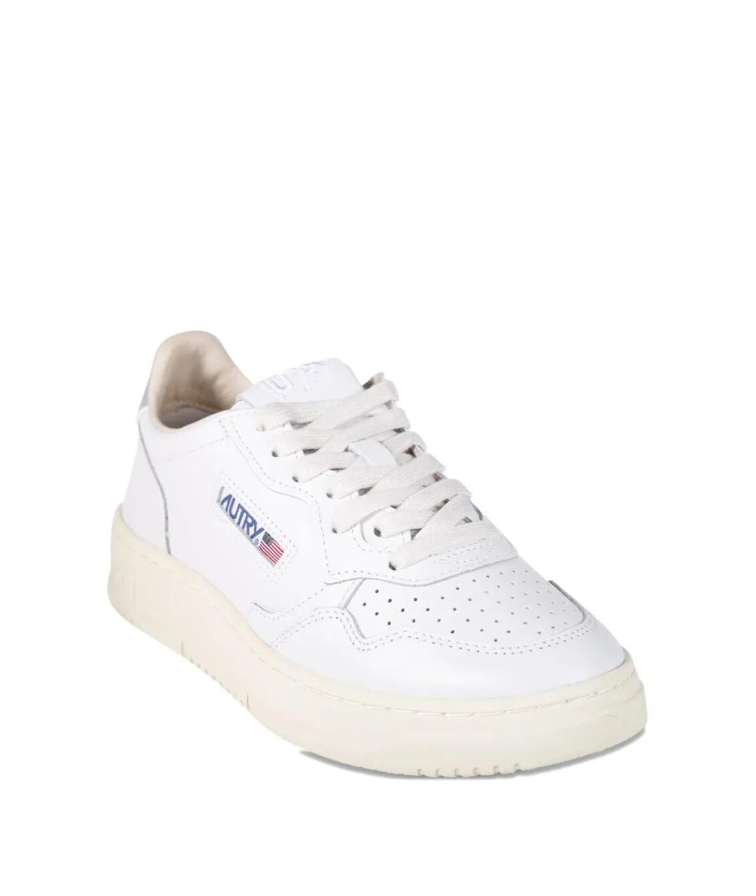 AUTRY Белые кожаные кеды, фото 2