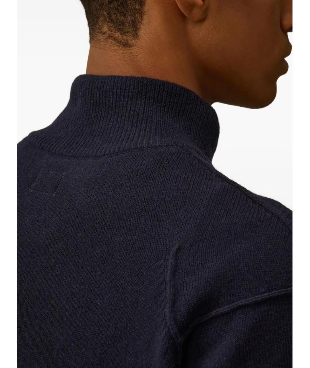 CP COMPANY Синий шерстяной джемпер / свитер, фото 5