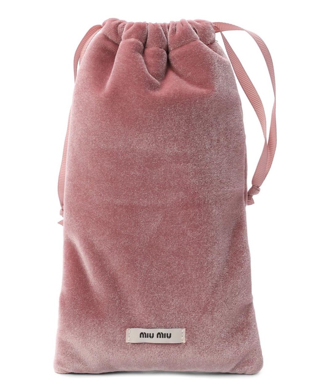 MIU MIU Золотые металлические солнцезащитные очки, фото 4