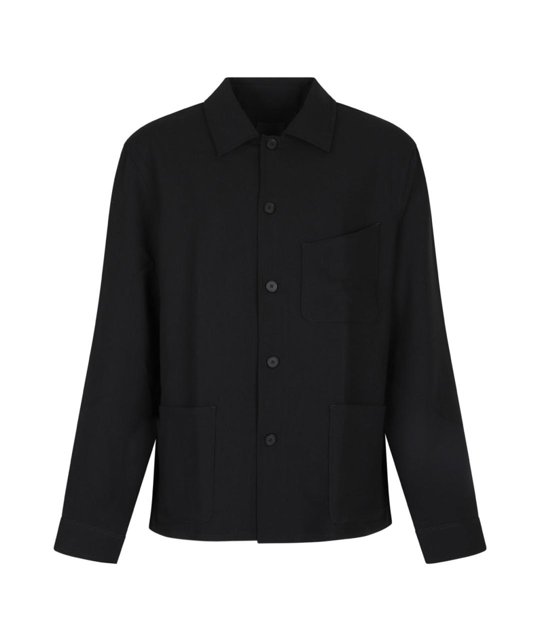 GIVENCHY Черная шерстяная куртка, фото 1