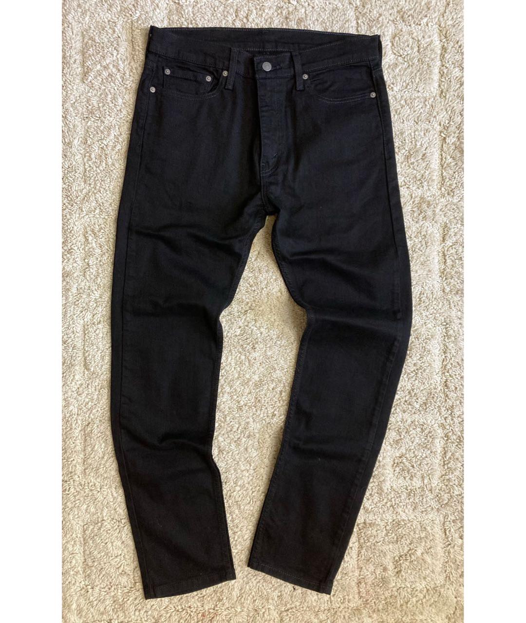 LEVI'S Черные хлопковые джинсы, фото 6