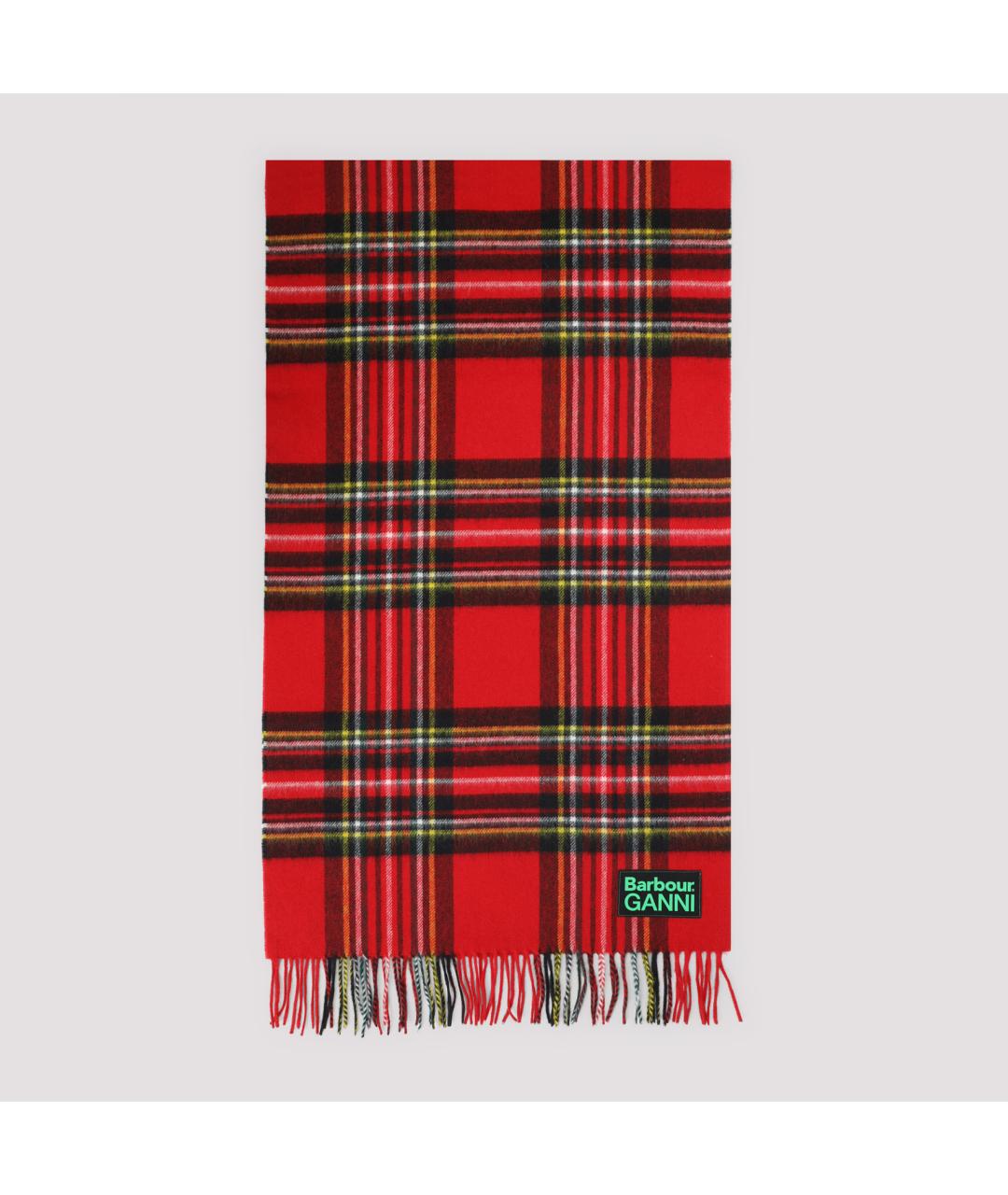 BARBOUR Мульти шерстяной шарф, фото 2