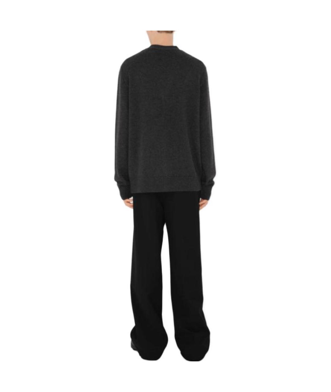 BURBERRY Серый кардиган, фото 4