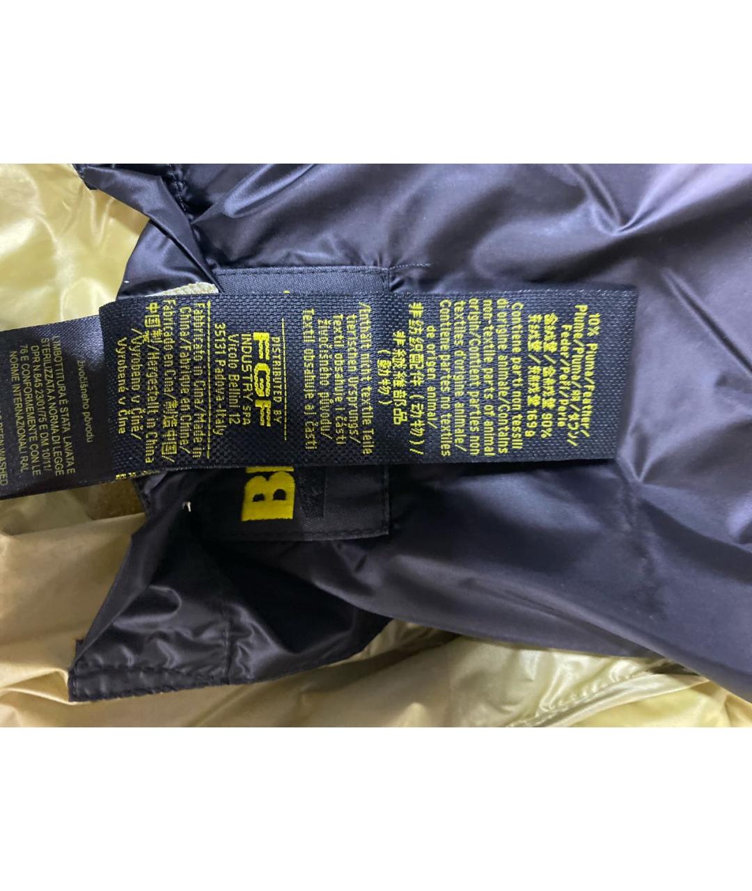 BLAUER Черный полиамидовый жилет, фото 6