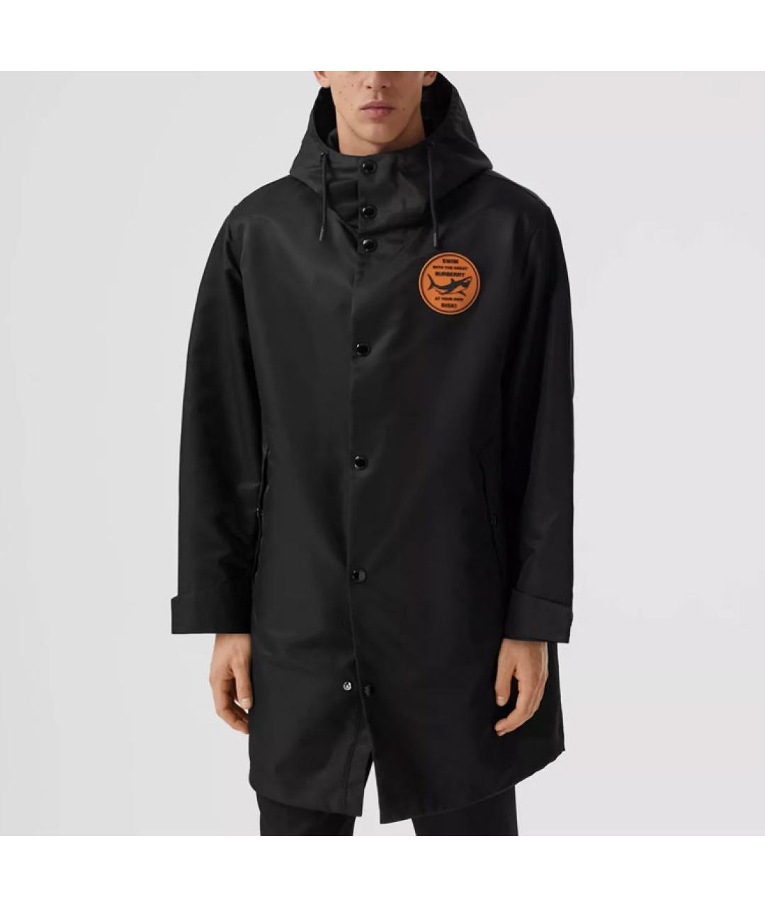 BURBERRY Черный тренч / плащ, фото 3