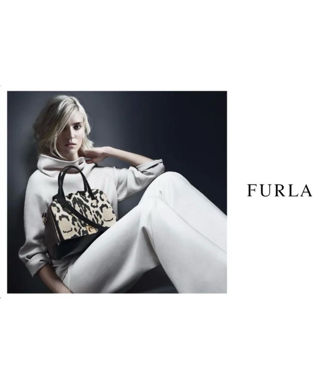 FURLA Мульти кожаная сумка с короткими ручками, фото 2