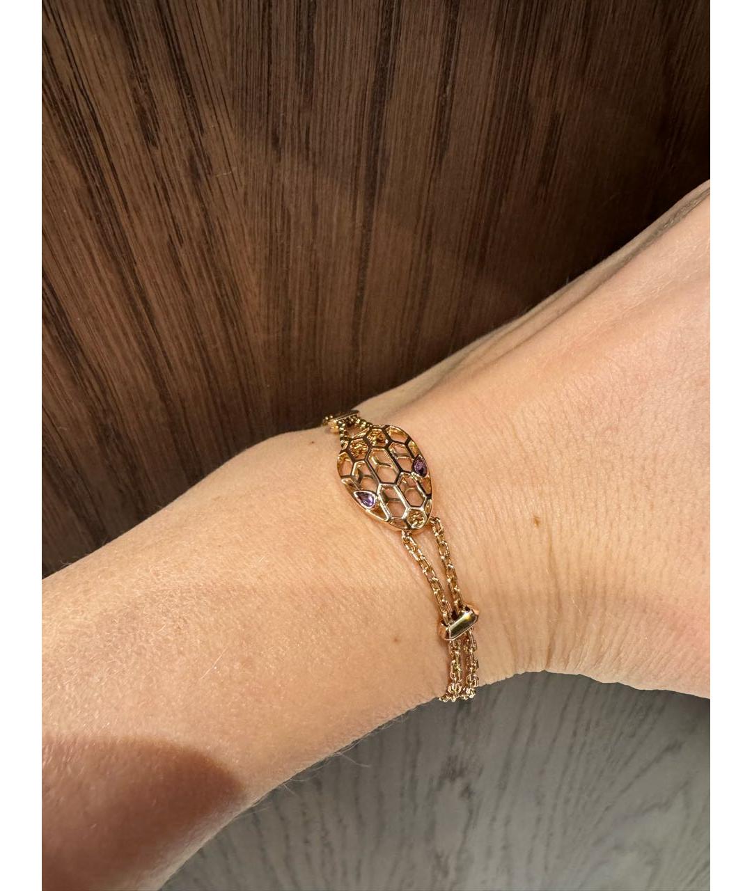 BVLGARI Золотой браслет из розового золота, фото 3