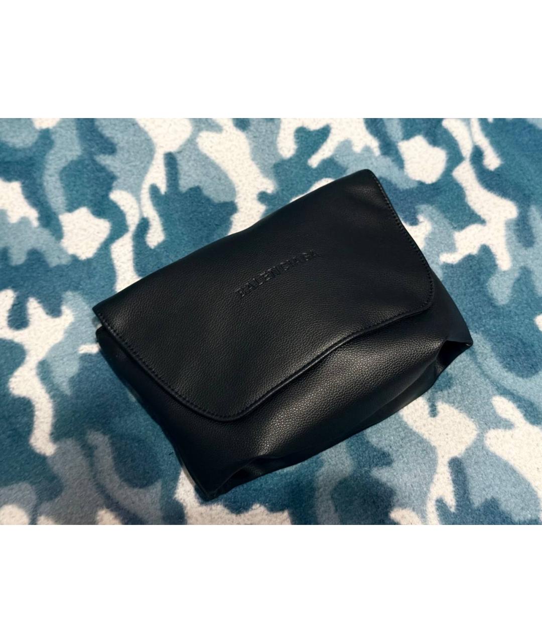 BALENCIAGA Черные пластиковые солнцезащитные очки, фото 4