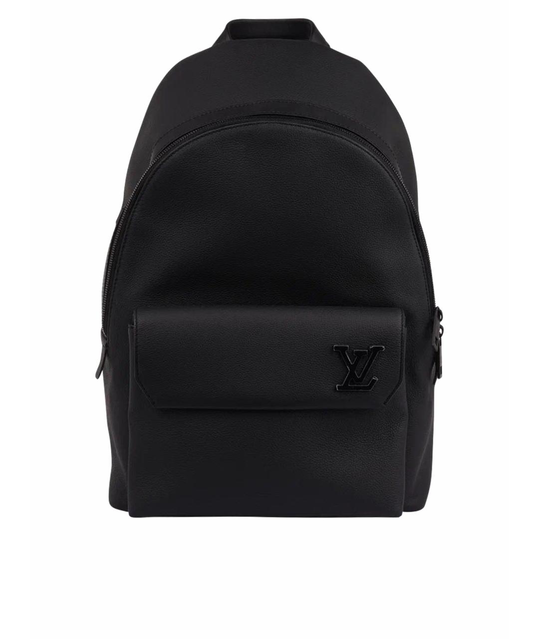LOUIS VUITTON Черный кожаный рюкзак, фото 1