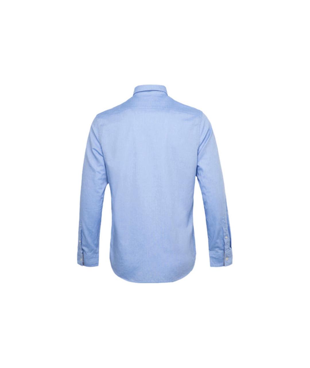 BURBERRY Голубая классическая рубашка, фото 2