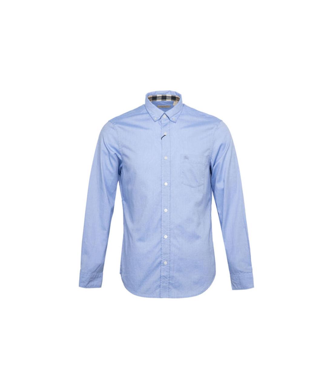 BURBERRY Голубая классическая рубашка, фото 1