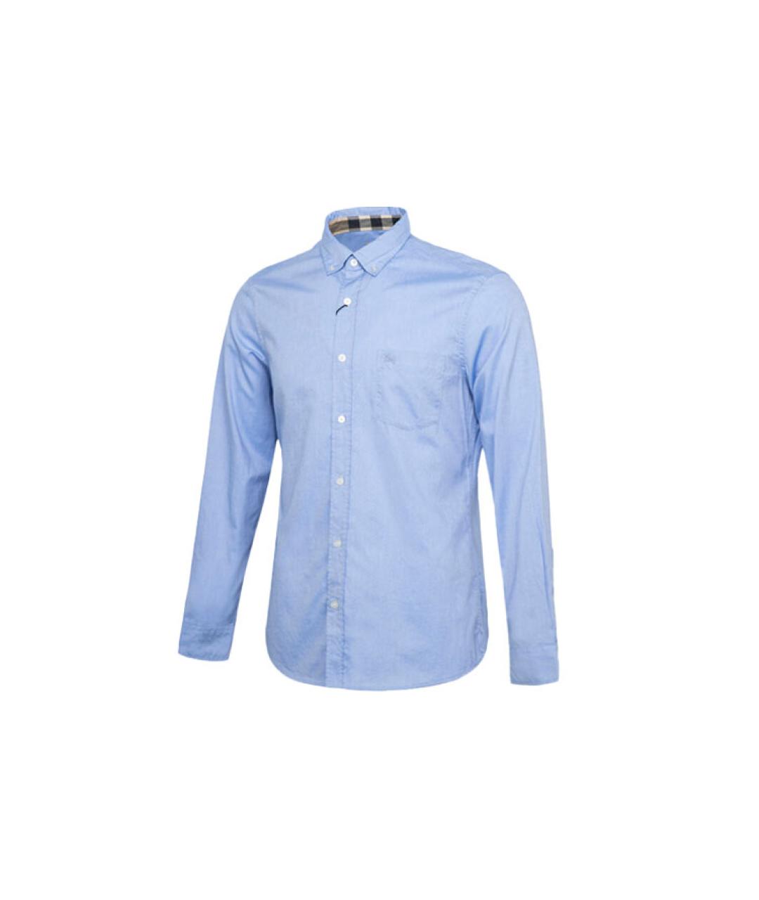 BURBERRY Голубая классическая рубашка, фото 3