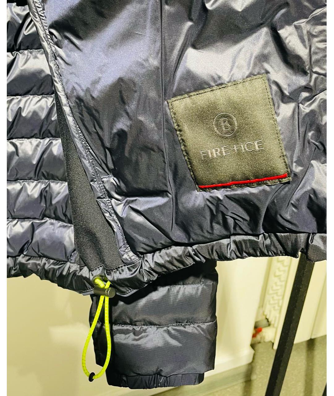 BOGNER Темно-синяя полиамидовая куртка, фото 8