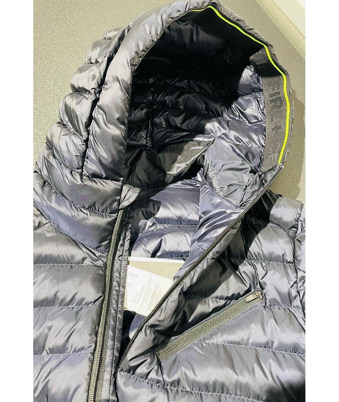 BOGNER Темно-синяя полиамидовая куртка, фото 7