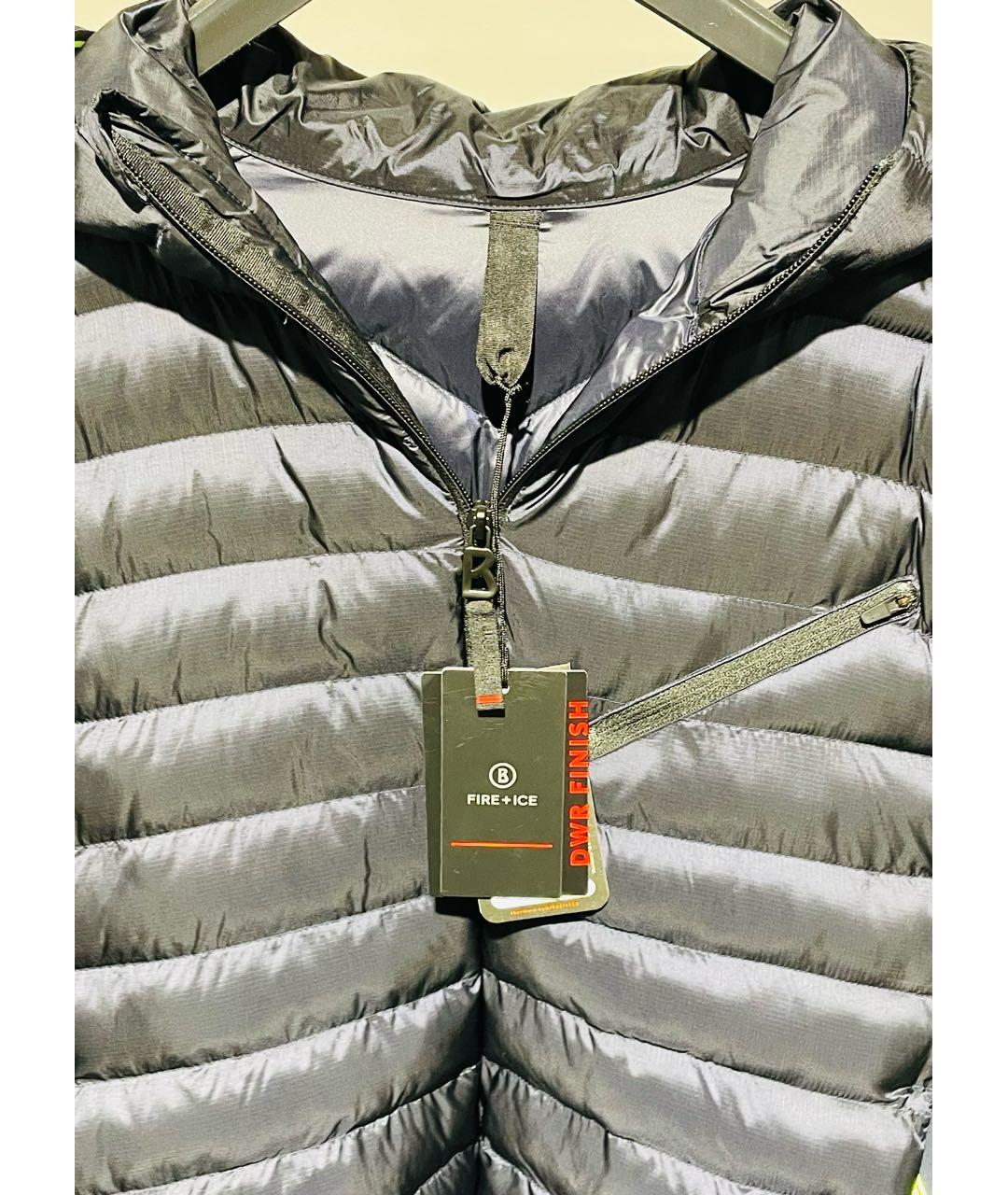 BOGNER Темно-синяя полиамидовая куртка, фото 3